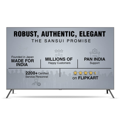 Sansui 127 cm (50 inches) QLED (4K) Google TV