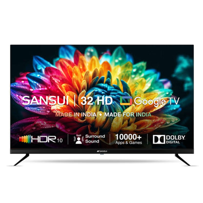 Sansui 80cm (32 Inch) HD Google TV