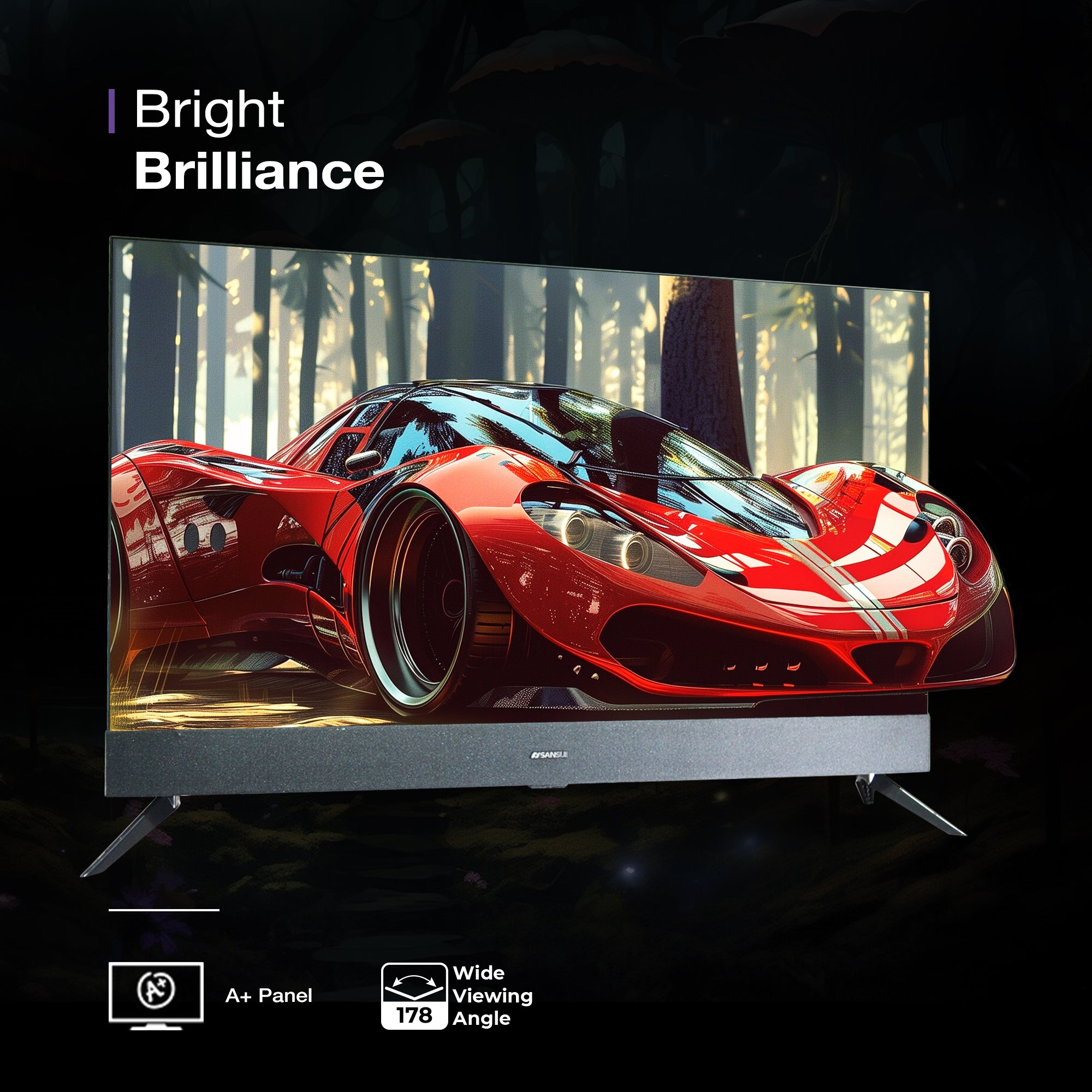 Sansui 80cm (32 Inch) Coolita QLED TV