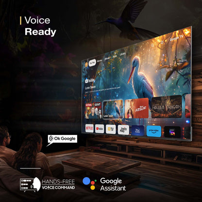 Sansui 65 Inch Ultra HD 4K Far Field Google TV - Dolby Vision | Sansui