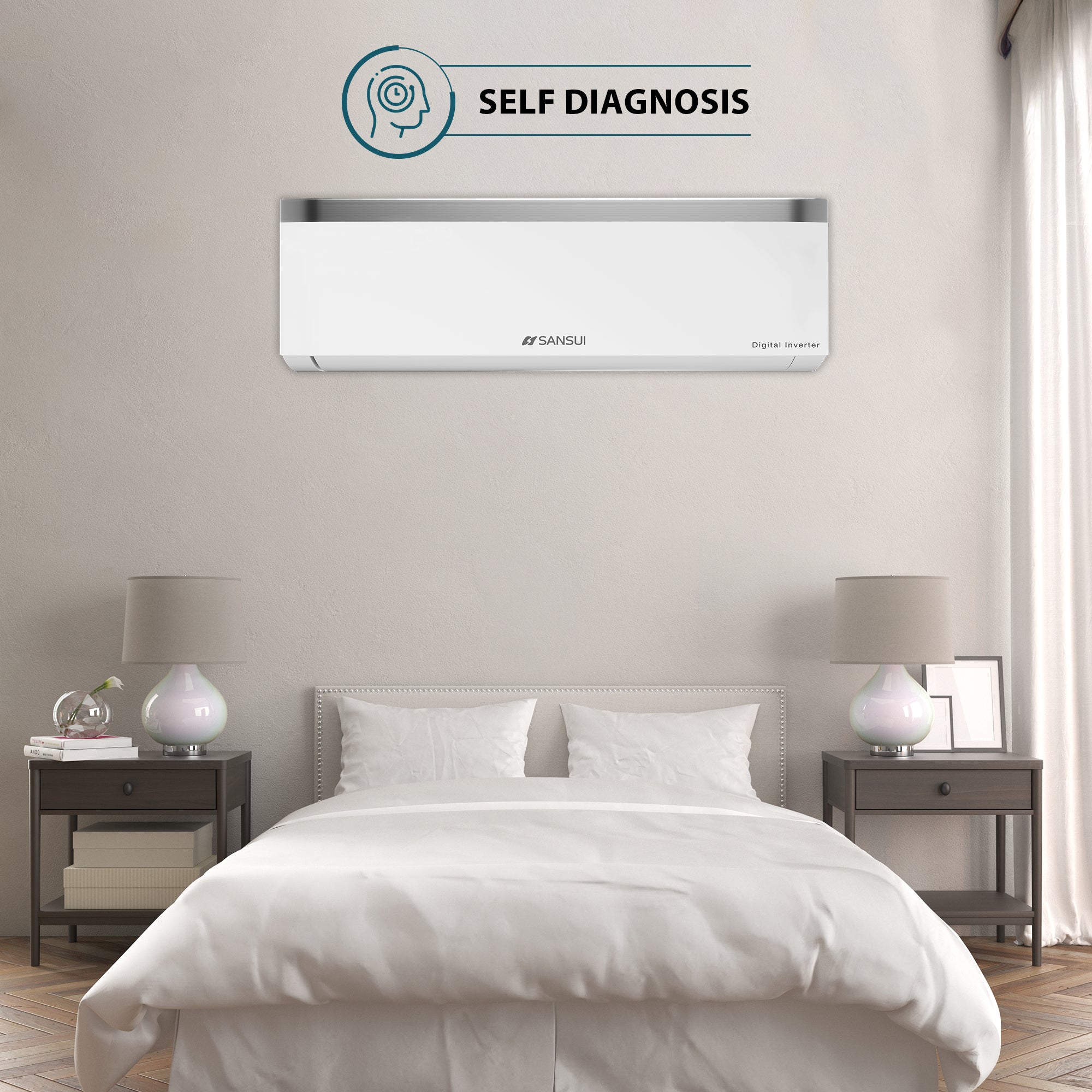 Sansui Arctic Pro 1.5 Ton (5 Star) Split Inverter AC