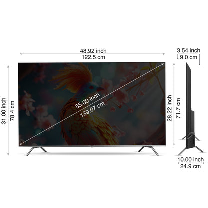 Sansui 140 cm (55 inches) QLED (4K) Google TV