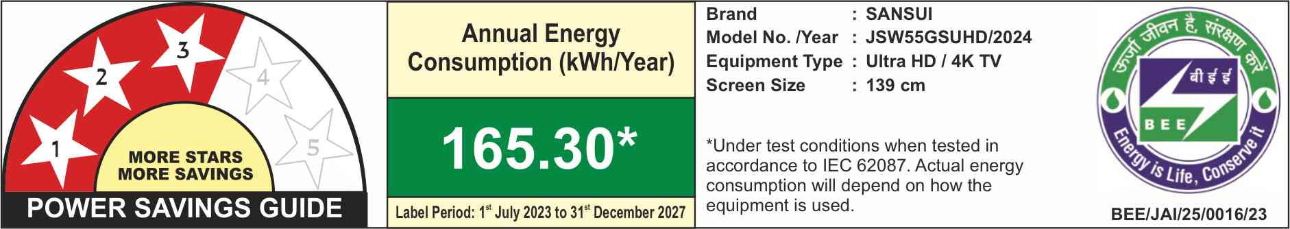 Sansui 140 cm (55 inches) Ultra HD (4K) Google TV